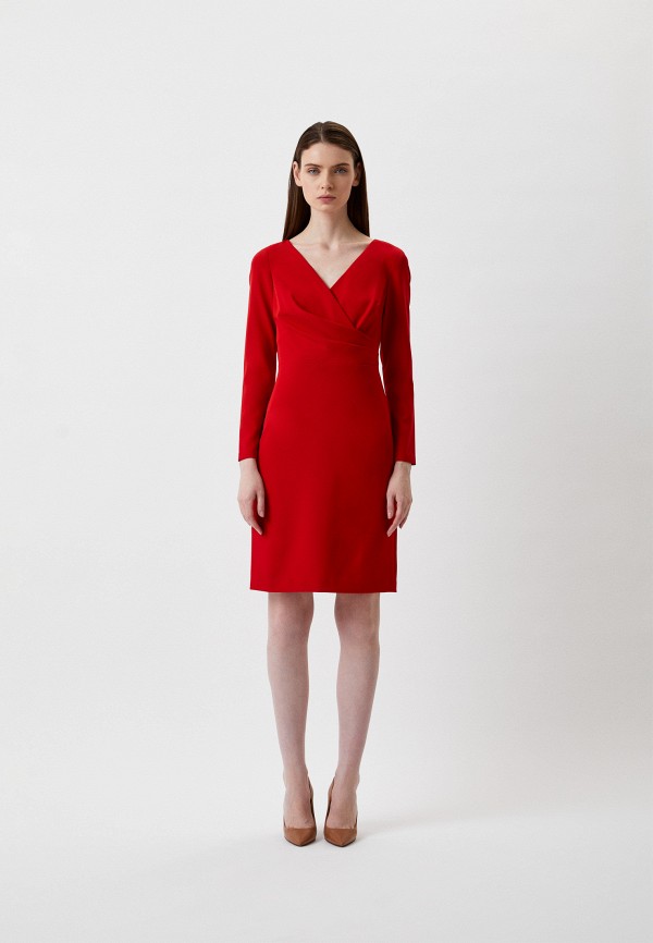 Платье Lauren Ralph Lauren красного цвета