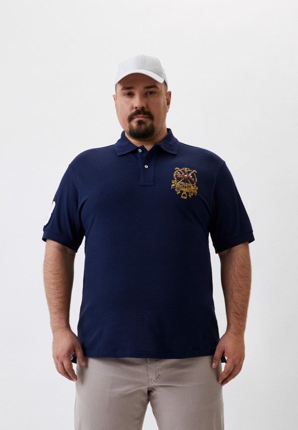 

Поло Polo Ralph Lauren Big & Tall, Синий