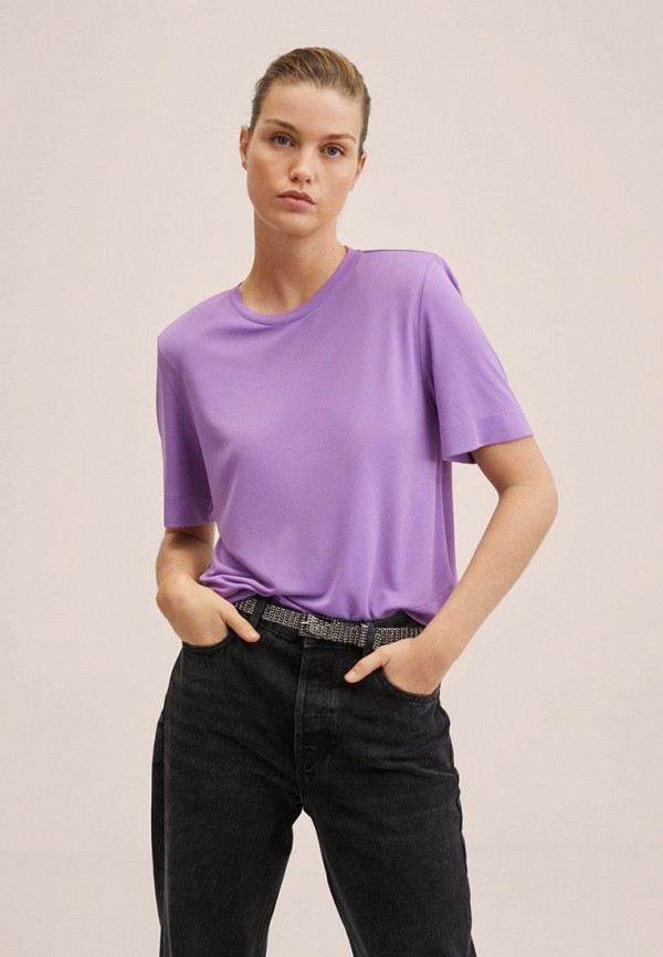 

Футболка Mango, Фиолетовый, Mango RTLABB480201