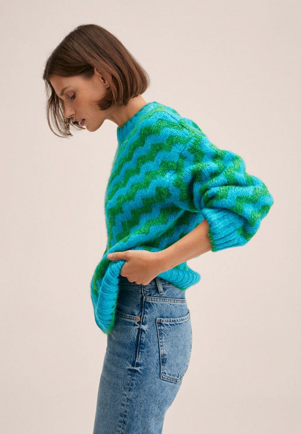 

Джемпер Mango, Бирюзовый, Mango RTLABB487601