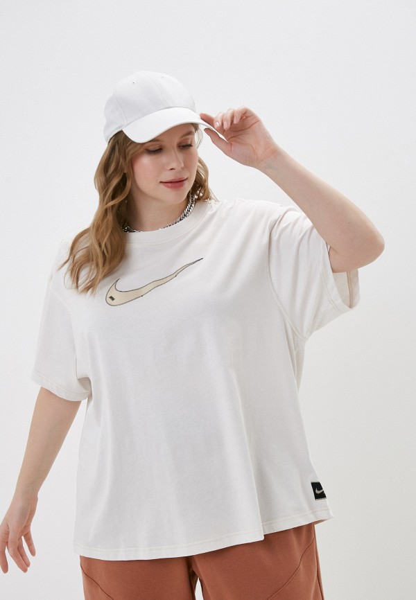 

Футболка Nike, Белый, W NSW SWSH SS TOP PLUS
