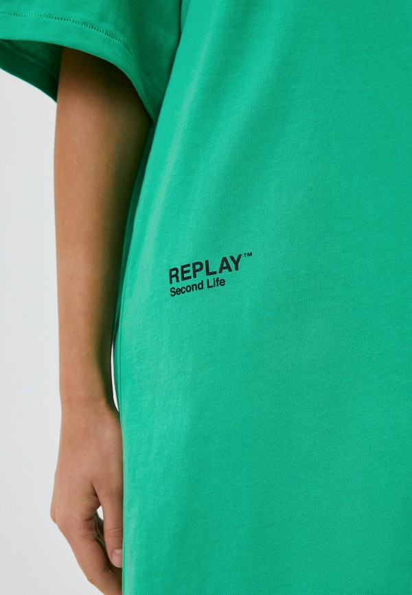 

Платье Replay, Бирюзовый, Replay RTLABB549401