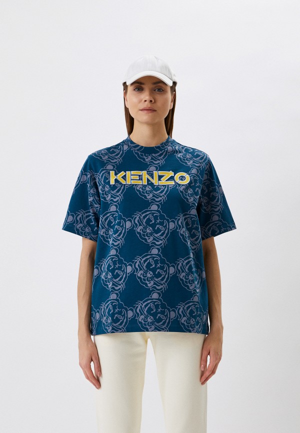 

Футболка Kenzo, Синий, Kenzo RTLABB554001