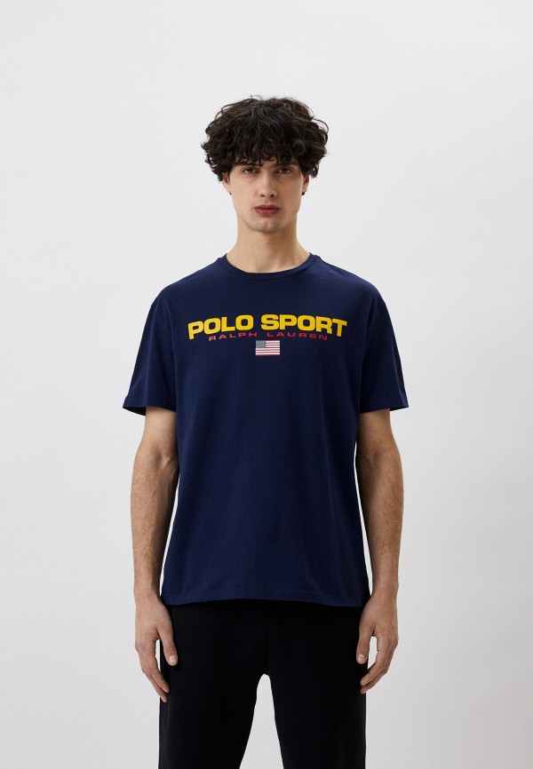 

Футболка Polo Ralph Lauren, Синий, Polo Ralph Lauren RTLABB558201