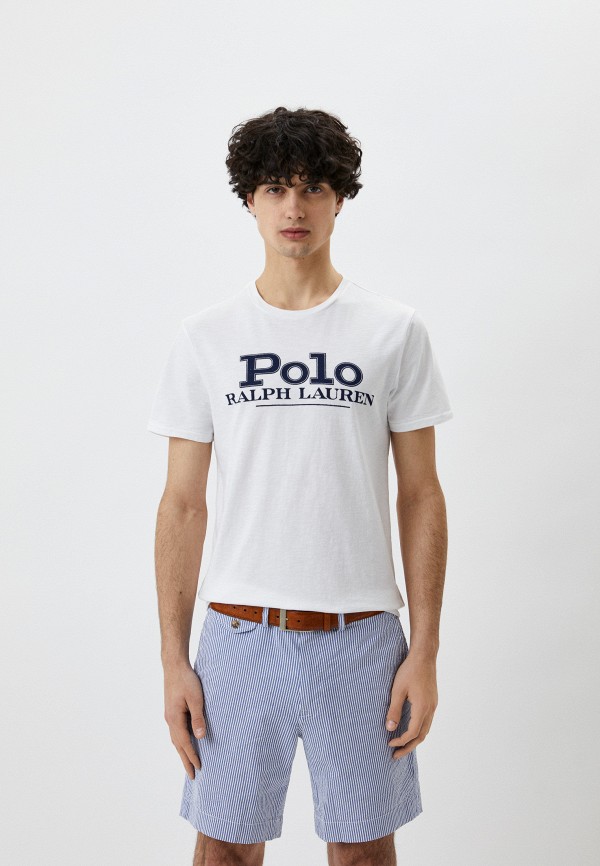Футболка Polo Ralph Lauren белого цвета