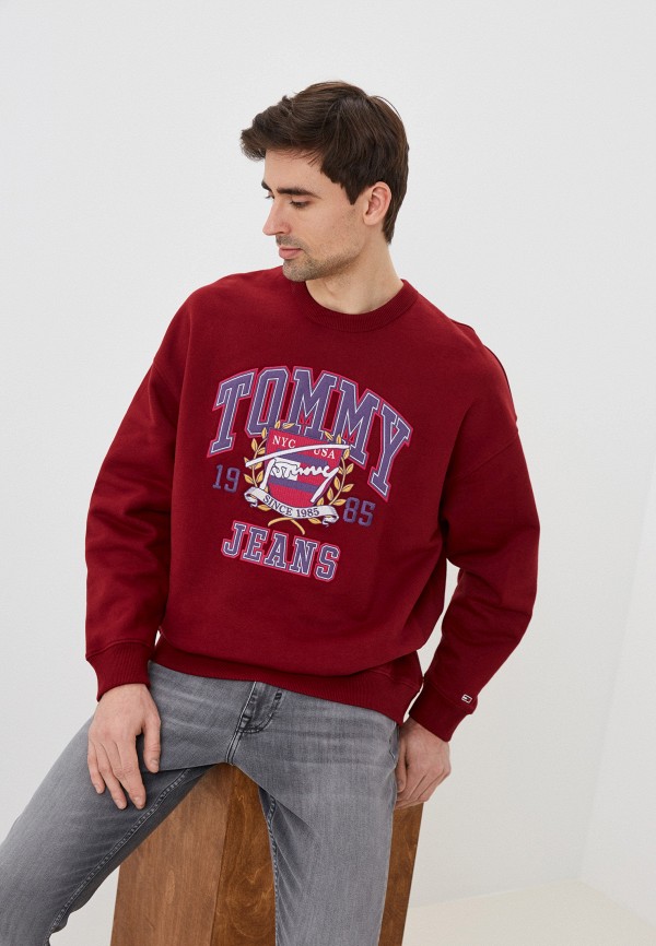 

Свитшот Tommy Jeans, Бордовый