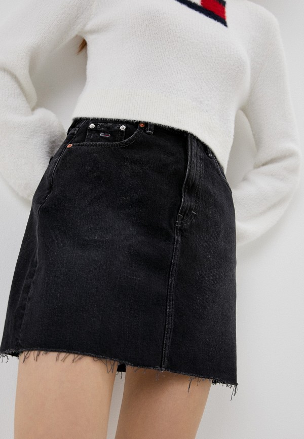 

Юбка джинсовая Tommy Jeans, Черный