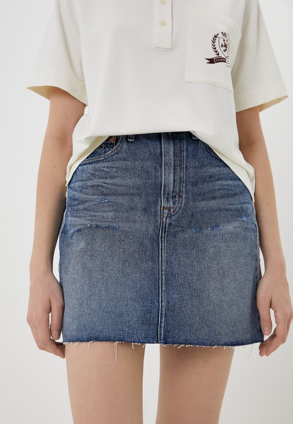 

Юбка джинсовая Tommy Jeans, Синий
