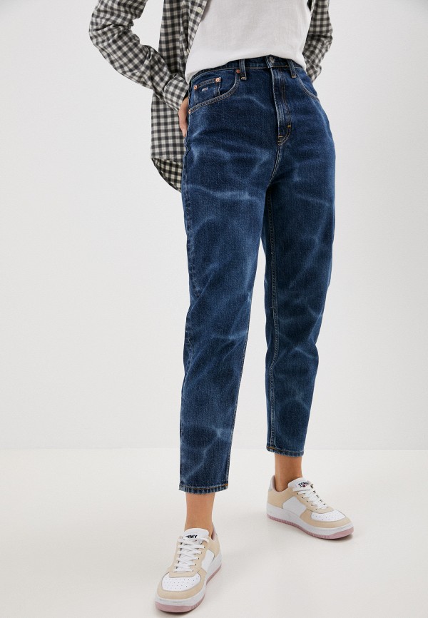 

Джинсы Tommy Jeans, Синий, MOM JEAN UHR