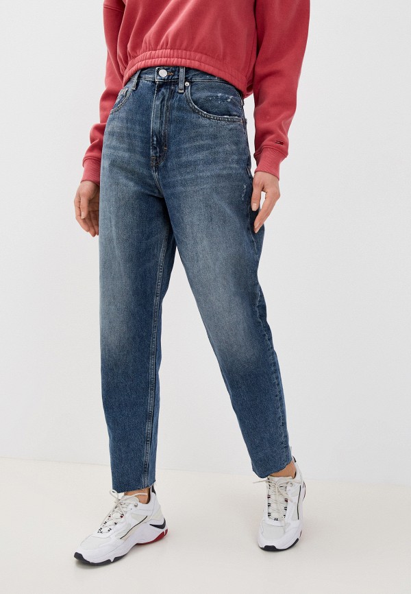 

Джинсы Tommy Jeans, Синий, MOM JEAN UHR