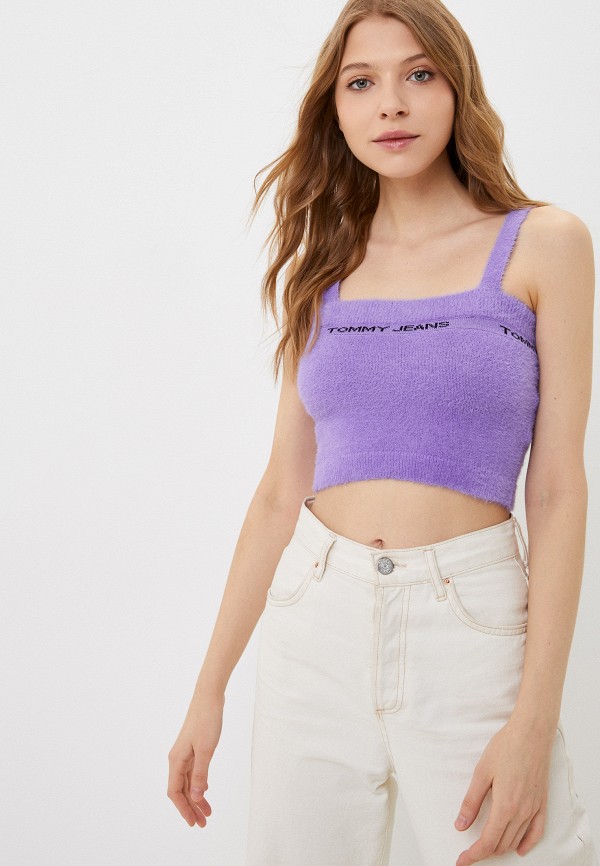 

Топ Tommy Jeans, Фиолетовый
