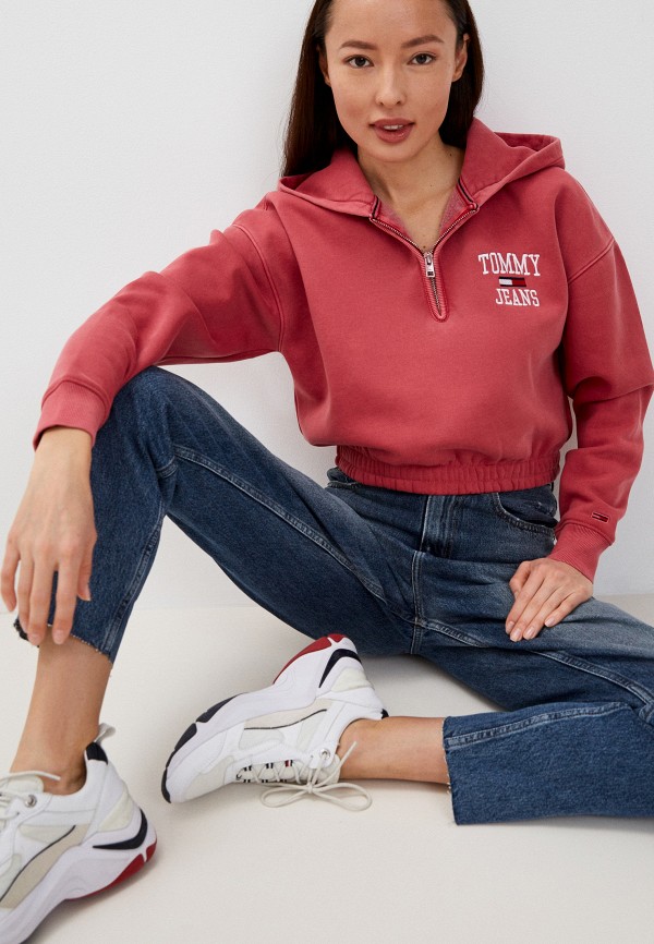 

Худи Tommy Jeans, Розовый