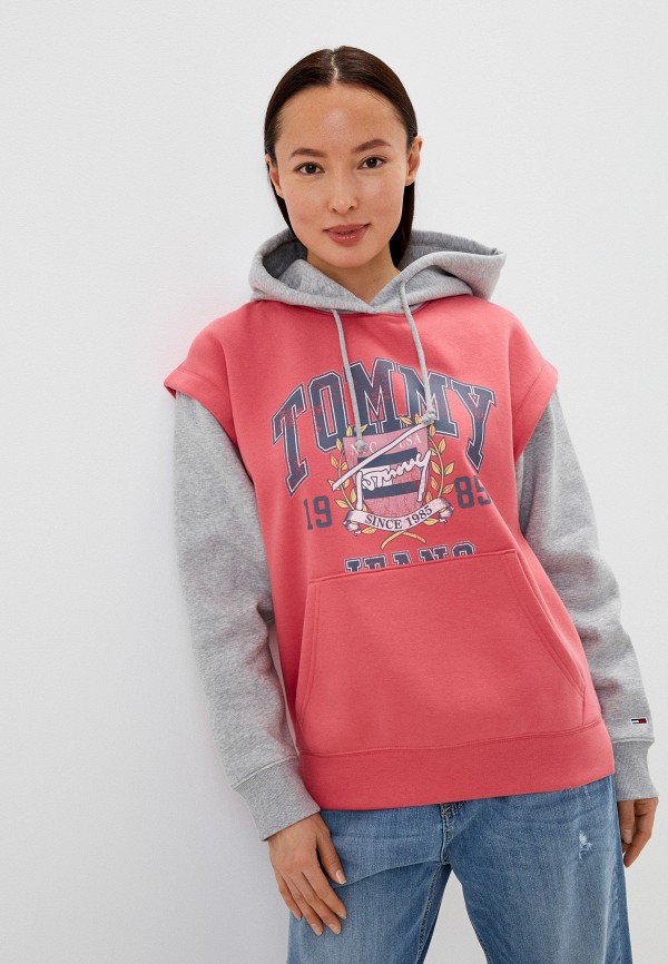 

Худи Tommy Jeans, Розовый