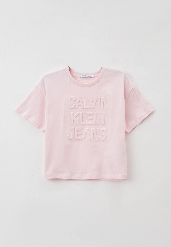 

Футболка Calvin Klein Jeans, Розовый