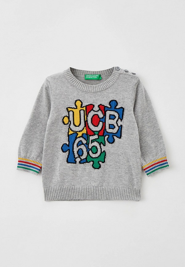 

Джемпер United Colors of Benetton, Серый, United Colors of Benetton RTLABB602401