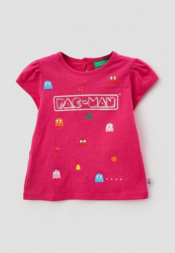 

Футболка United Colors of Benetton, Розовый, United Colors of Benetton RTLABB603801