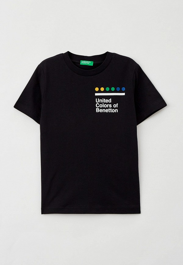 

Футболка United Colors of Benetton, Черный, United Colors of Benetton RTLABB604301