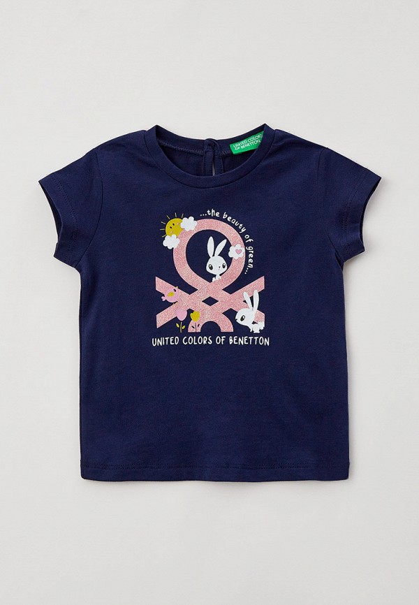 

Футболка United Colors of Benetton, Синий, United Colors of Benetton RTLABB605101