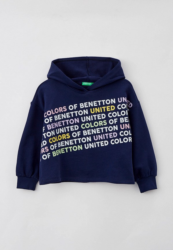 

Худи United Colors of Benetton, Синий, United Colors of Benetton RTLABB606501