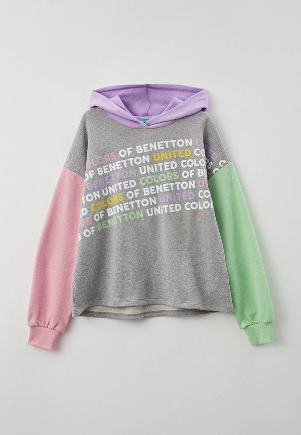 

Худи United Colors of Benetton, Серый