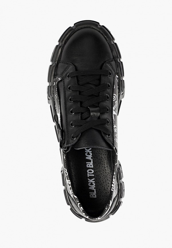 фото Кеды b2b black to black