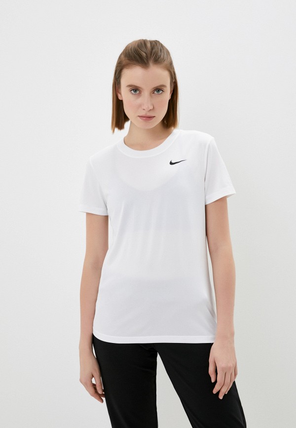 

Футболка спортивная Nike, Белый, W NK DRY LEG TEE CREW