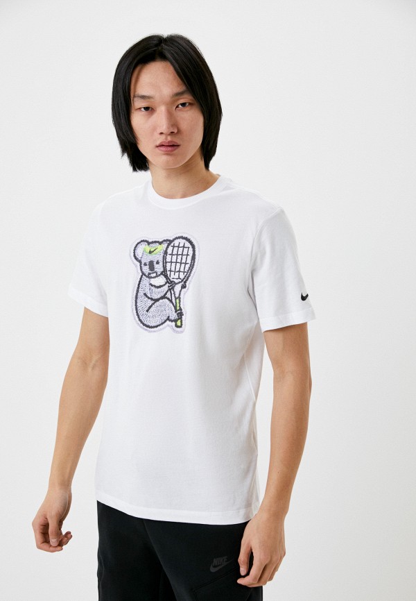 

Футболка спортивная Nike, Белый, M NKCT DF TEE HYPERLOCAL MB