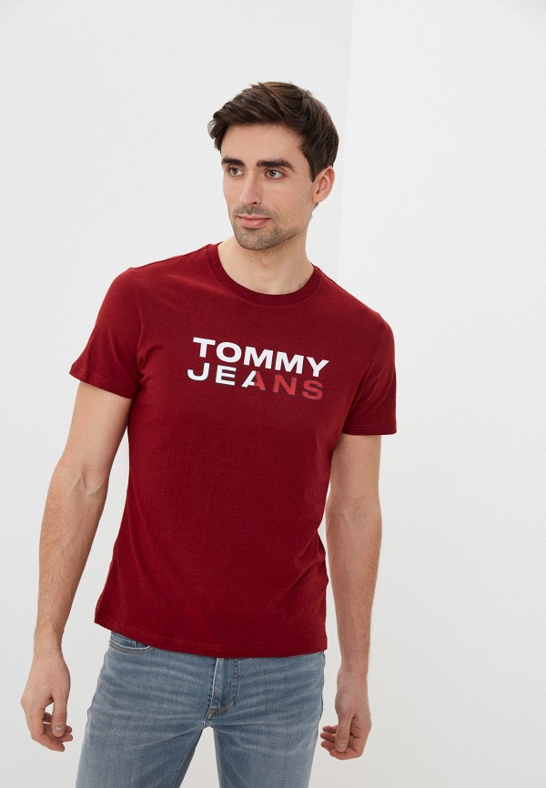 

Футболка Tommy Jeans, Бордовый