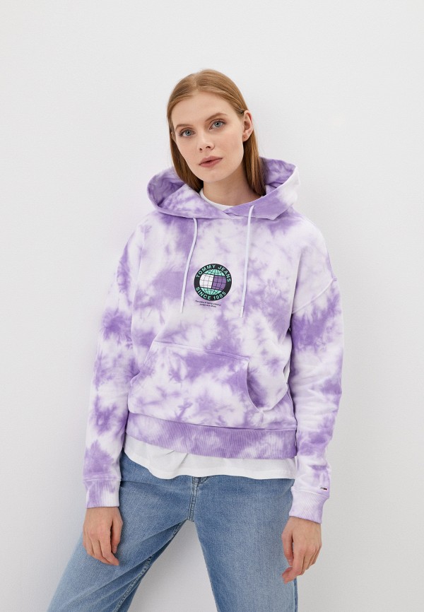 

Худи Tommy Jeans, Фиолетовый