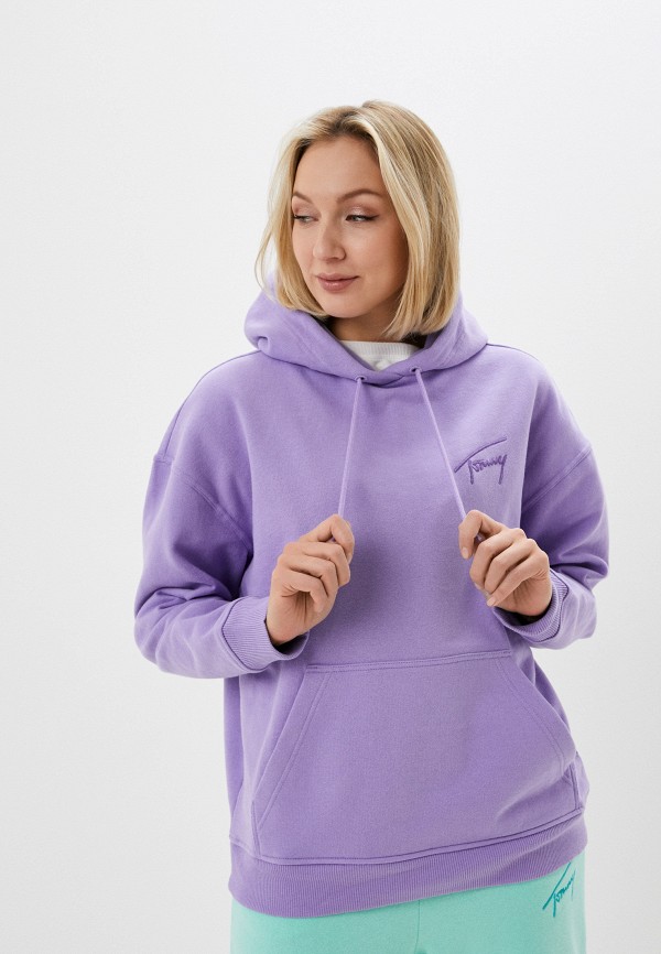 

Худи Tommy Jeans, Фиолетовый