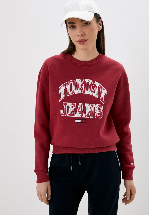 

Свитшот Tommy Jeans, Бордовый