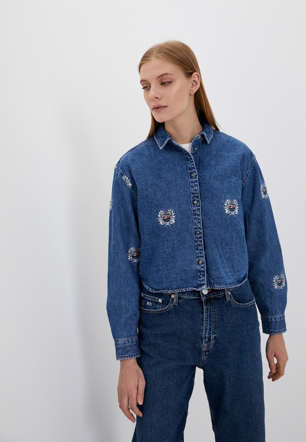 

Рубашка джинсовая Tommy Jeans, Синий