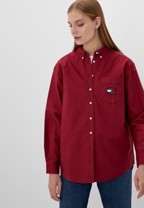 

Рубашка Tommy Jeans, Бордовый