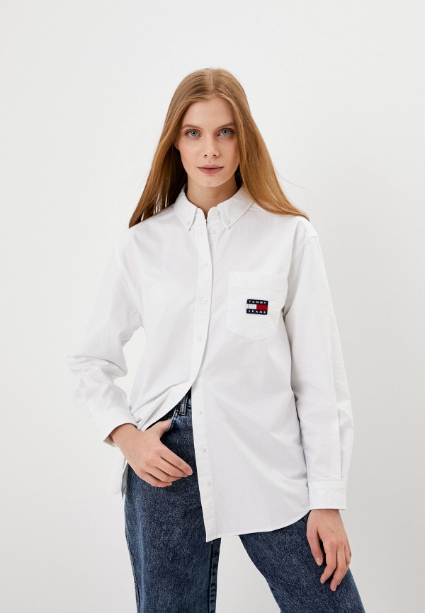 

Рубашка Tommy Jeans, Белый