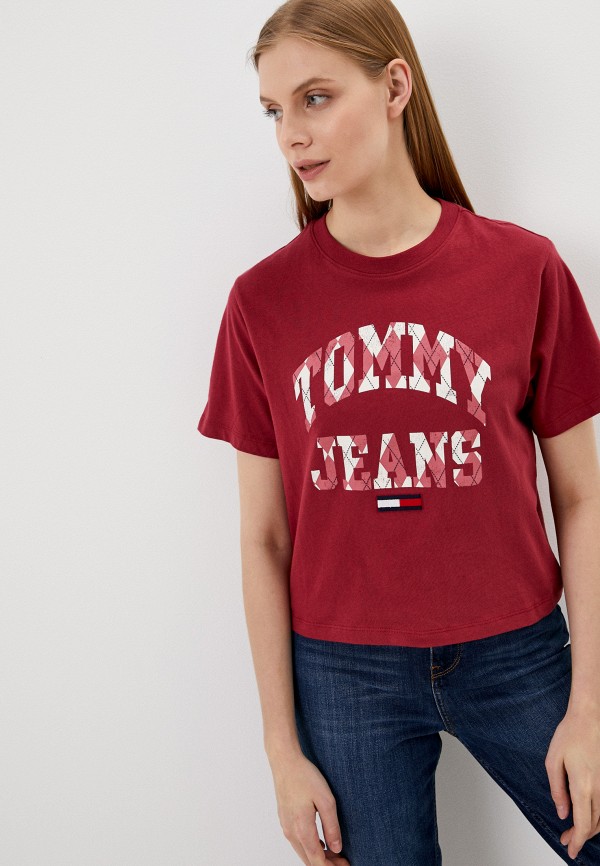 

Футболка Tommy Jeans, Бордовый