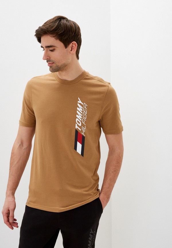 

Футболка Tommy Hilfiger, Бежевый, SPORT