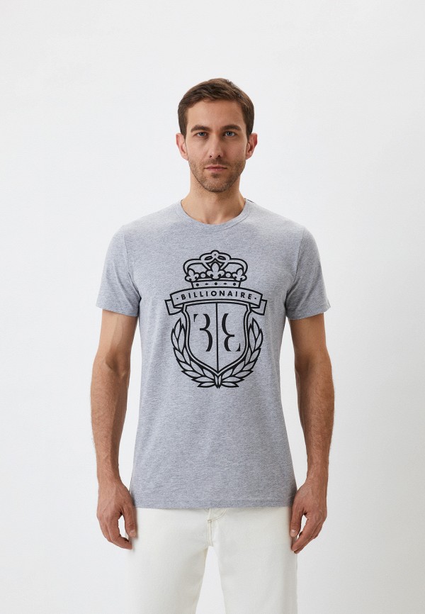 

Футболка Billionaire, Серый, Billionaire RTLABB727301