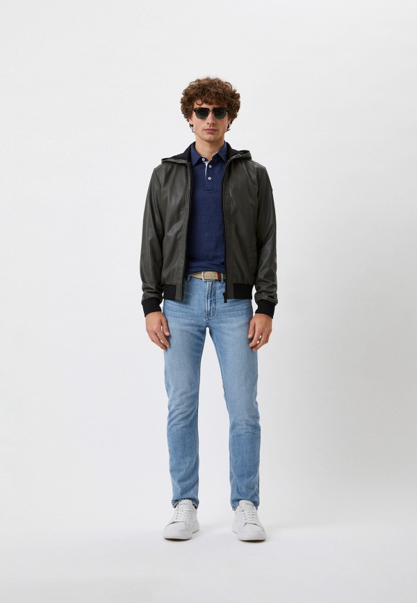 фото Куртка кожаная trussardi jeans