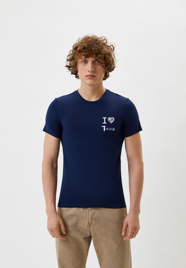 

Футболка Trussardi Jeans, Синий, Trussardi Jeans RTLABB730601