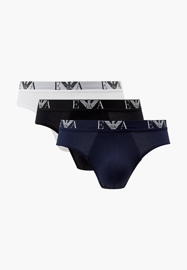

Трусы 3 шт. Emporio Armani, Белый;синий;черный, Emporio Armani RTLABB745201