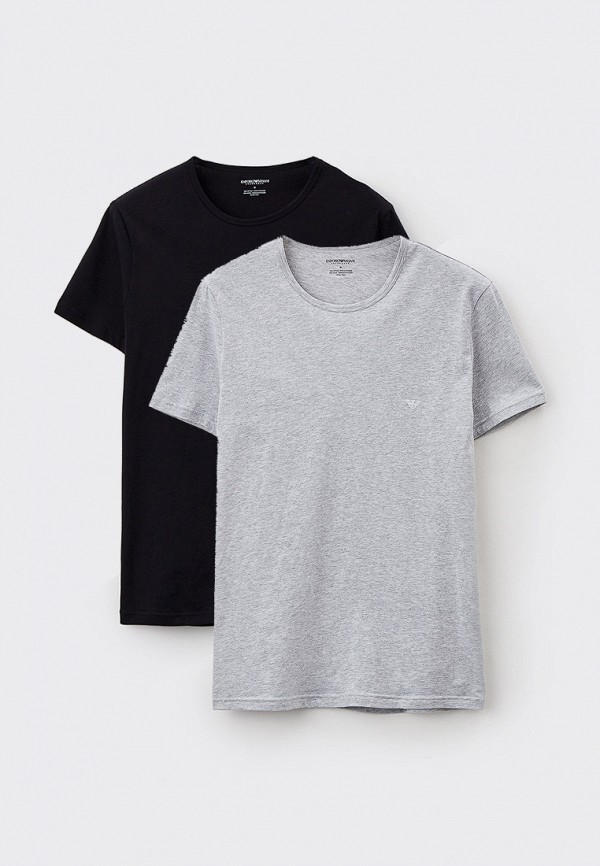 

Футболки 2 шт. Emporio Armani, Серый;черный, Emporio Armani RTLABB746001