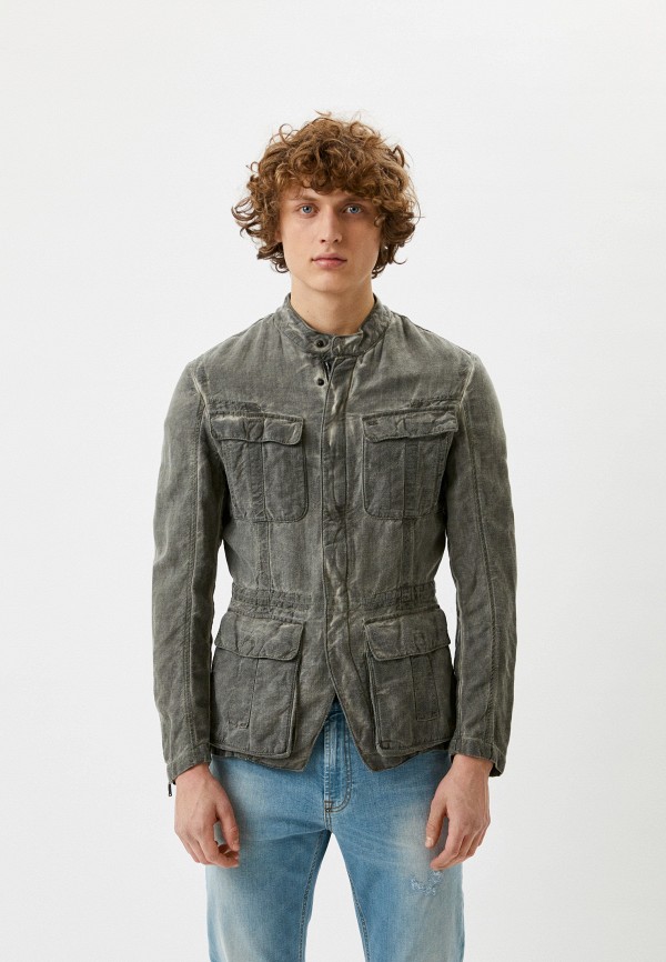 

Куртка джинсовая Dirk Bikkembergs, Хаки