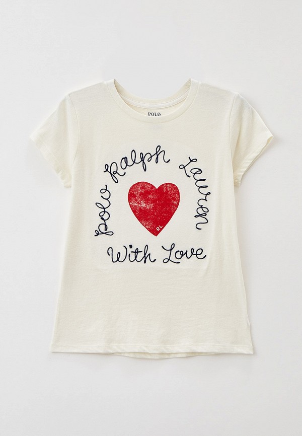 

Футболка Polo Ralph Lauren, Бежевый, Polo Ralph Lauren RTLABB772401