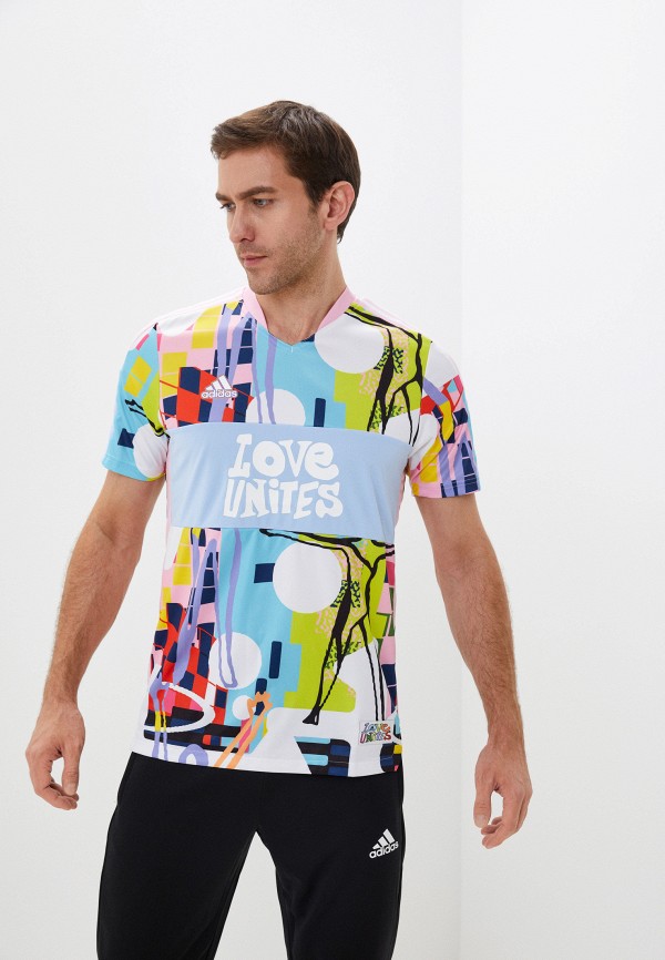 

Футболка спортивная adidas, Разноцветный, TIRO JSY LOVE