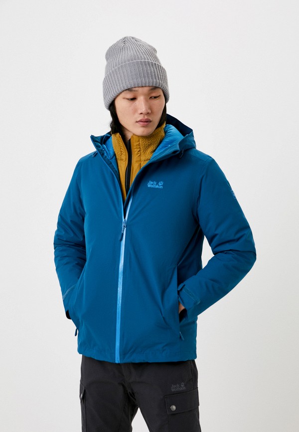 

Куртка утепленная Jack Wolfskin, Синий, ARGON STORM JACKET M