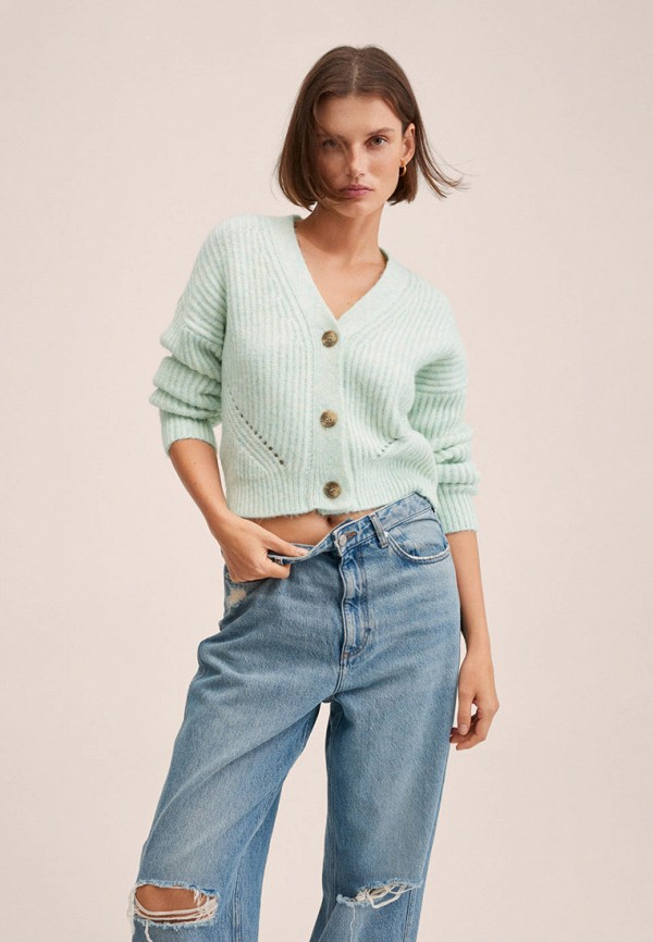

Кардиган Mango, Голубой, ANTONIA