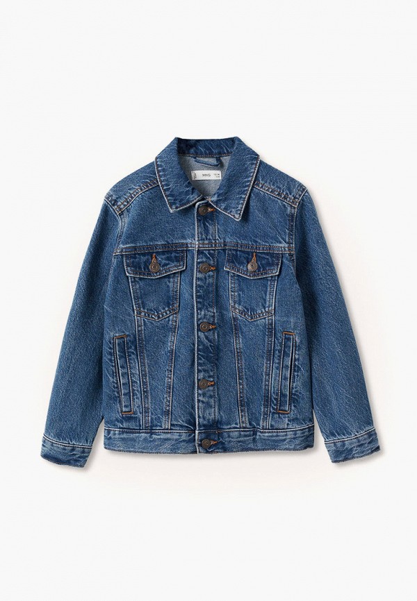 

Куртка джинсовая Mango Kids, Синий, JOHN