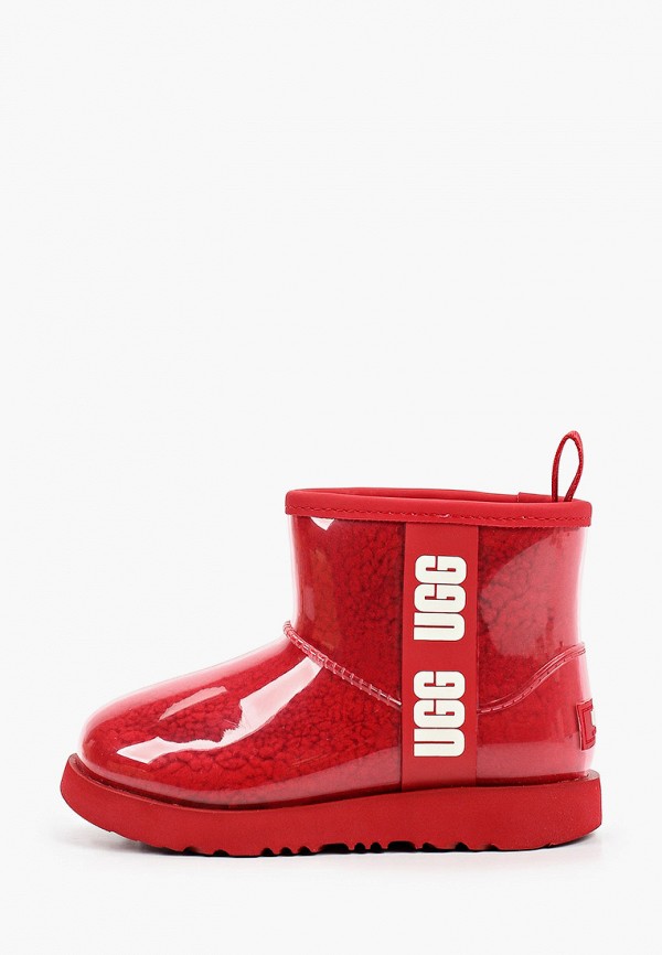 

Угги UGG, Красный, Classic Clear Mini II