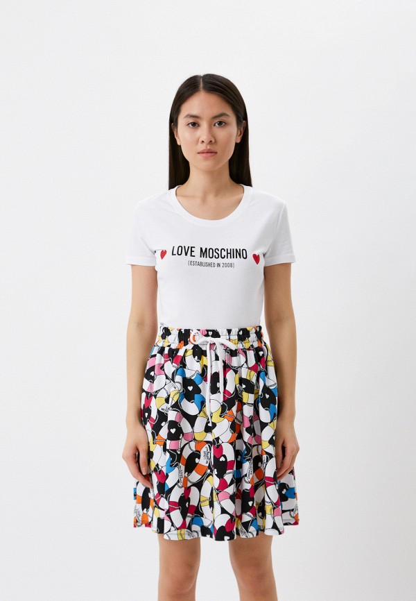 

Футболка Love Moschino, Белый