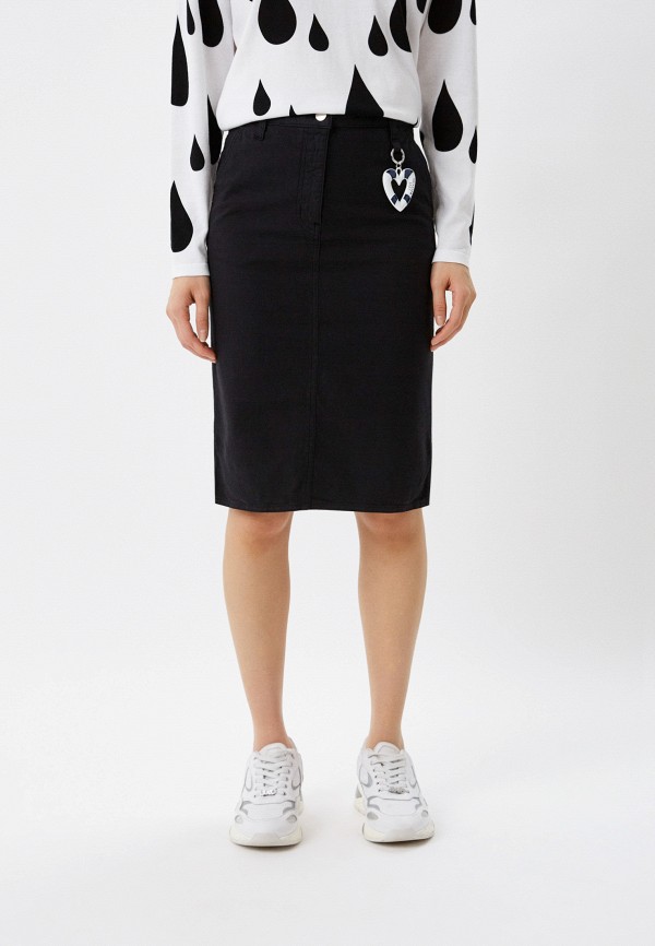 

Юбка и брелок Love Moschino, Черный
